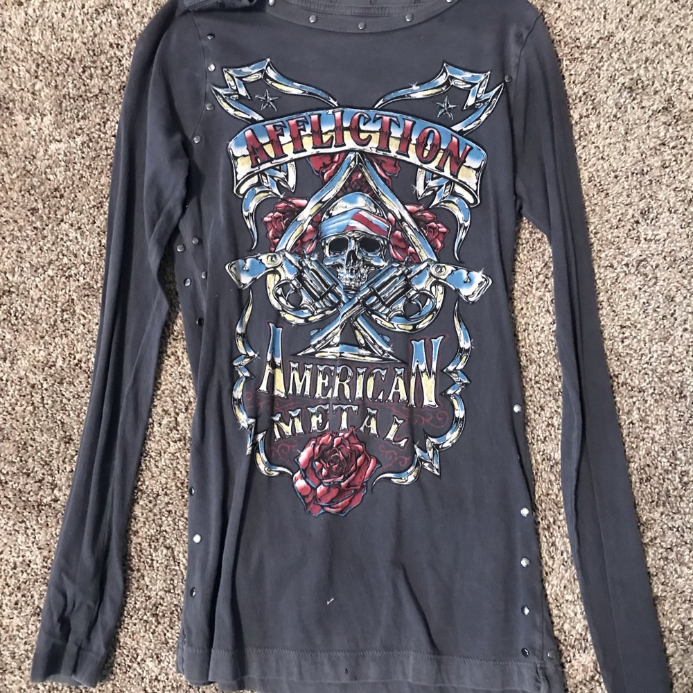 Affliction long sleeve